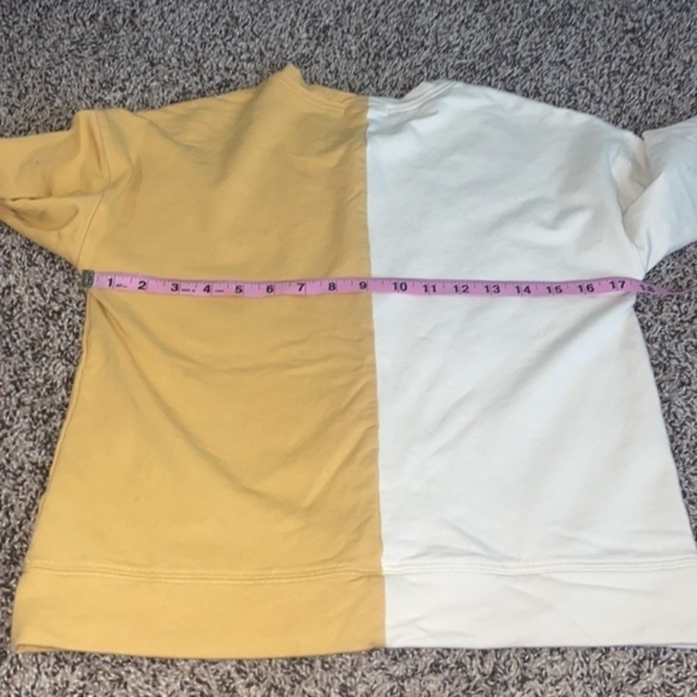 Marine Layer women’s xs cate colorblock two toned sweatshirt‎ - Picture 5 of 8